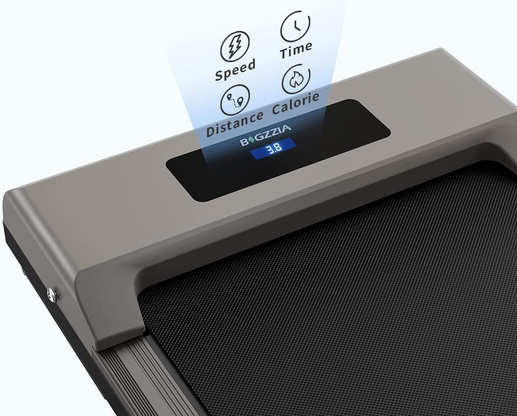 Under-Desk Walking Pad Treadmill with Remote Control and LCD Display