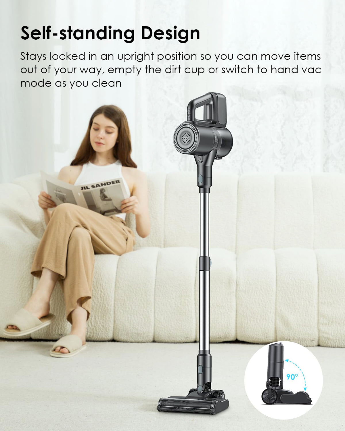 Cordless 2-in-1 Vacuum Cleaner and Mop