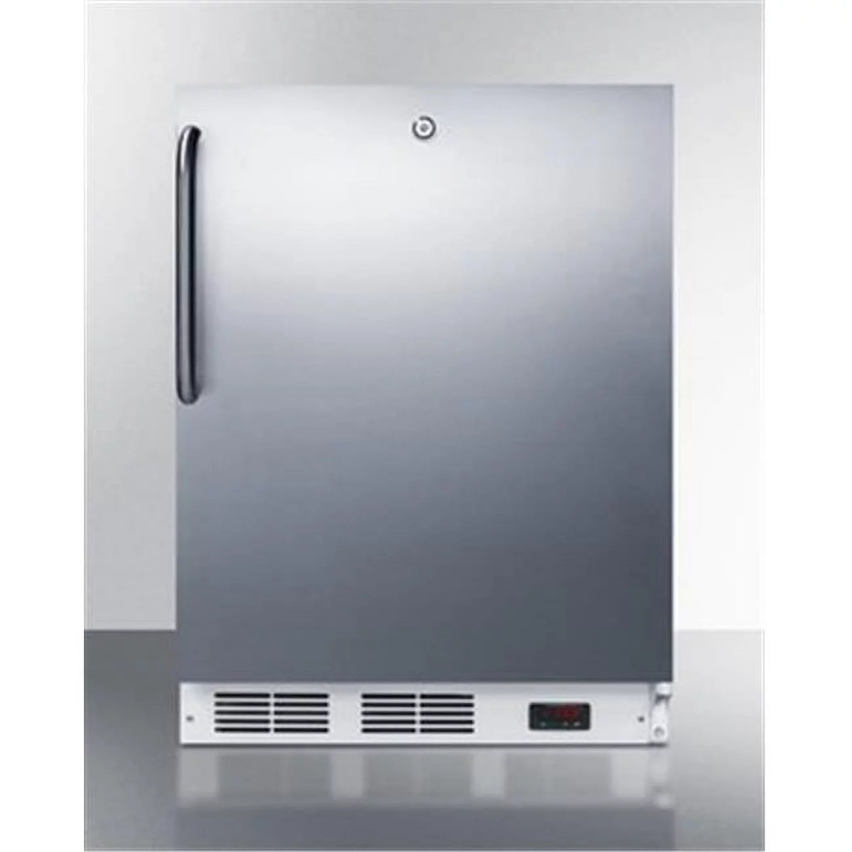 Accucold VT65ML7CSSADA 24 in. Wide Built-in ADA Height -25 deg C Manual Defrost All Freezer with Lock, Stainless Steel