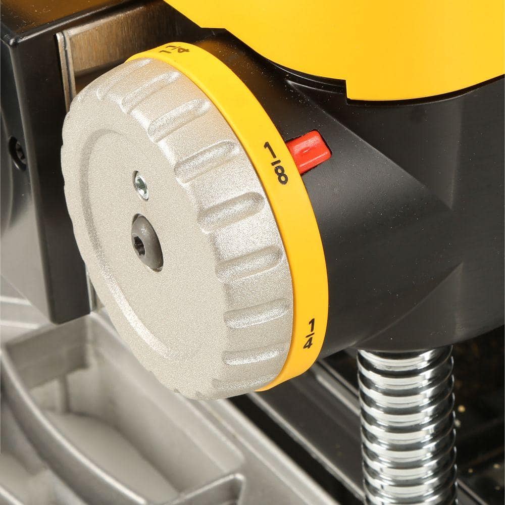 15 Amp Corded 13 in. Heavy-Duty 2-Speed Thickness Planer with (3) Knives, In Feed Table and Out Feed Table DW735X