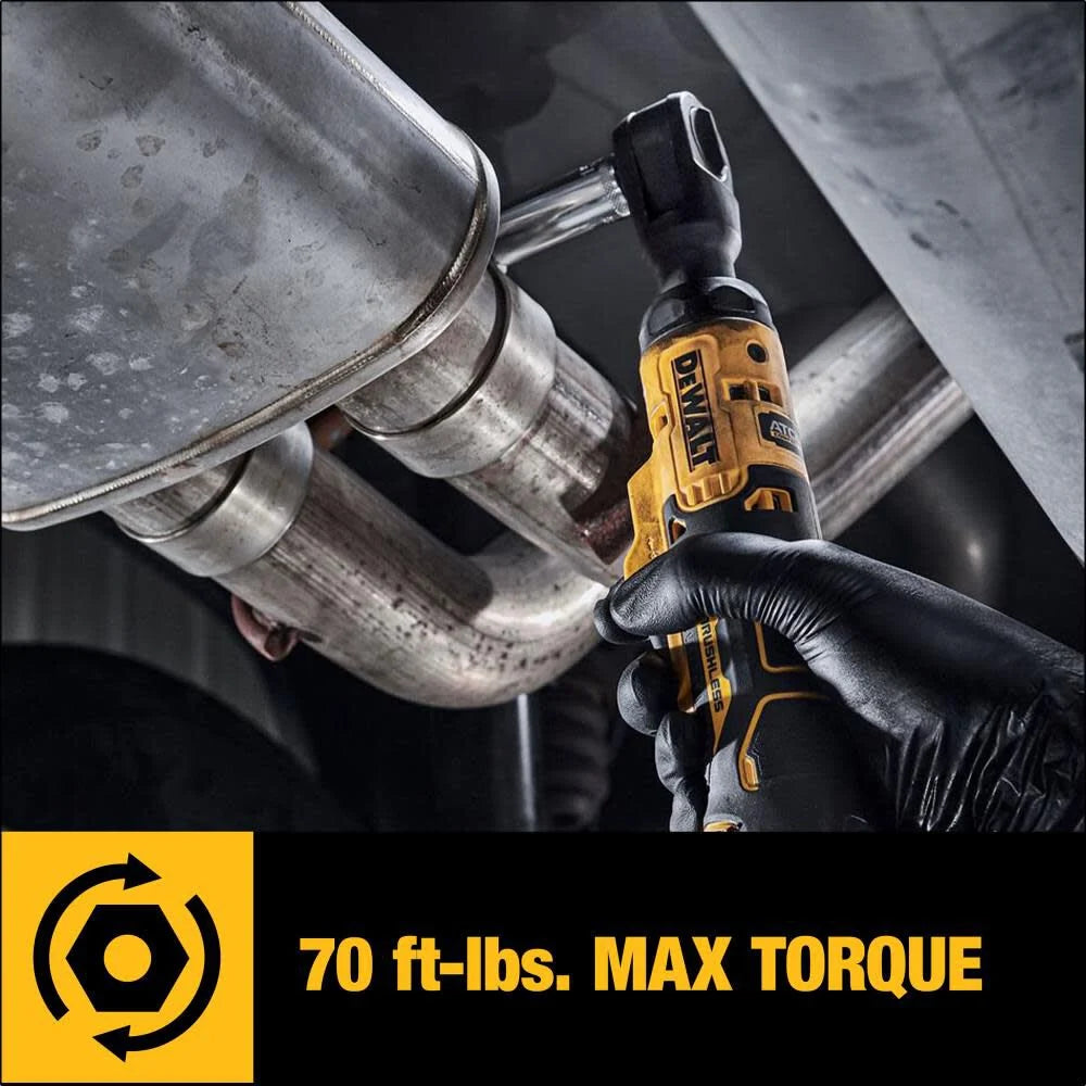 DW ATOMIC 20V MAX Ratchet Kit Brushless 3/8 DCF513D1 from DW