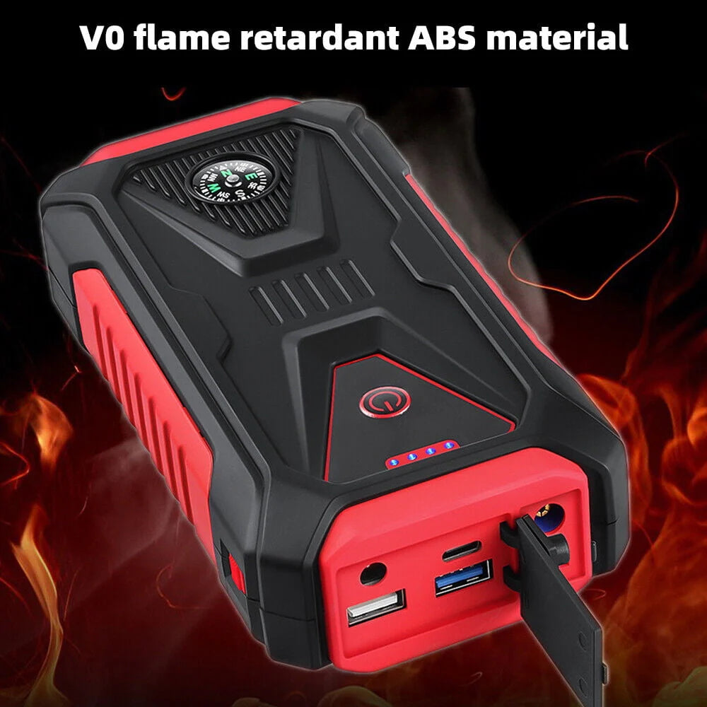 MDHAND 38800mAh 3000A Car Jump Starter Booster Jumper Box Power Bank Battery Charger With Usb Quick Charge