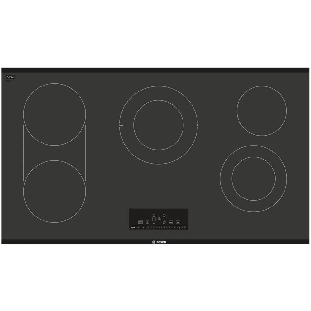 Bosch 800 Series 36 Built-In Electric Cooktop NET8668UC with 5 elements
