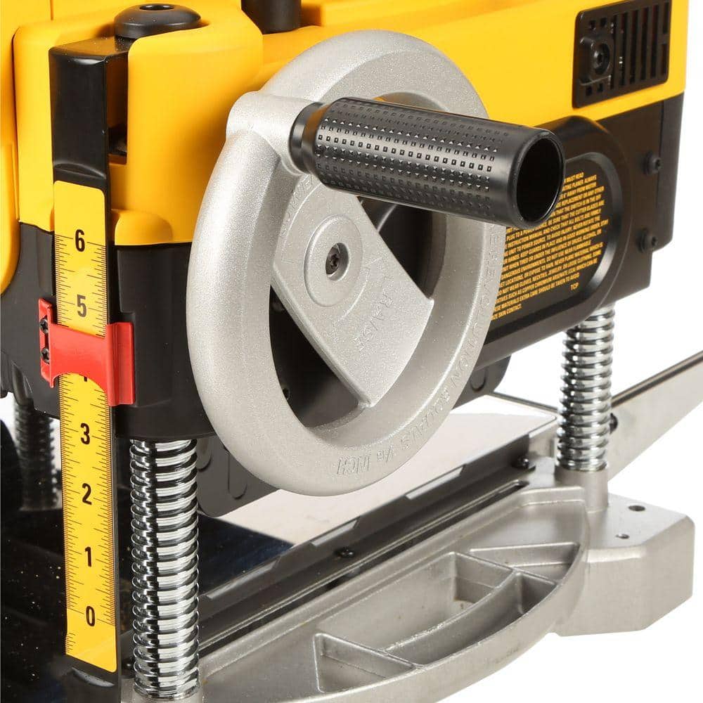 15 Amp Corded 13 in. Heavy-Duty 2-Speed Thickness Planer with (3) Knives, In Feed Table and Out Feed Table DW735X