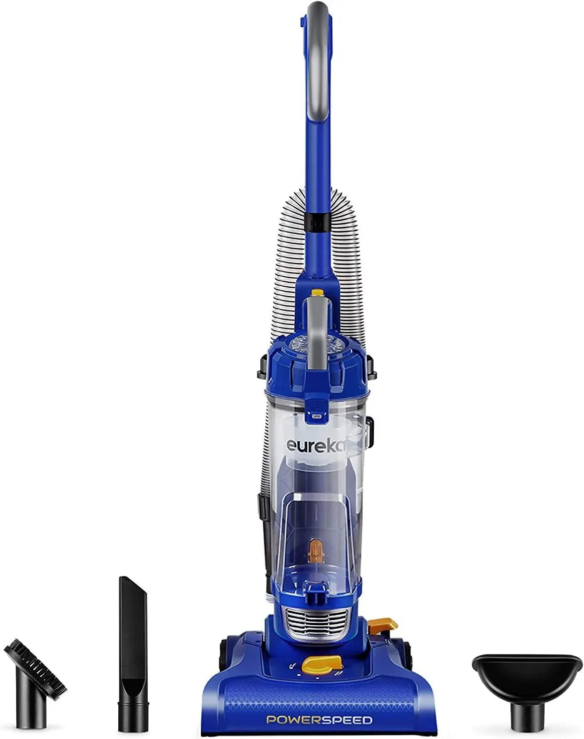 Eureka Pet Upright Vacuum Cleaner for Carpet and Hard Floor, Powerful Bagless Vacuum Cleaner for Home with HEPA Filter and Pet Tool, OmniVerse NEU801BL with QuickShift Technology, Blue