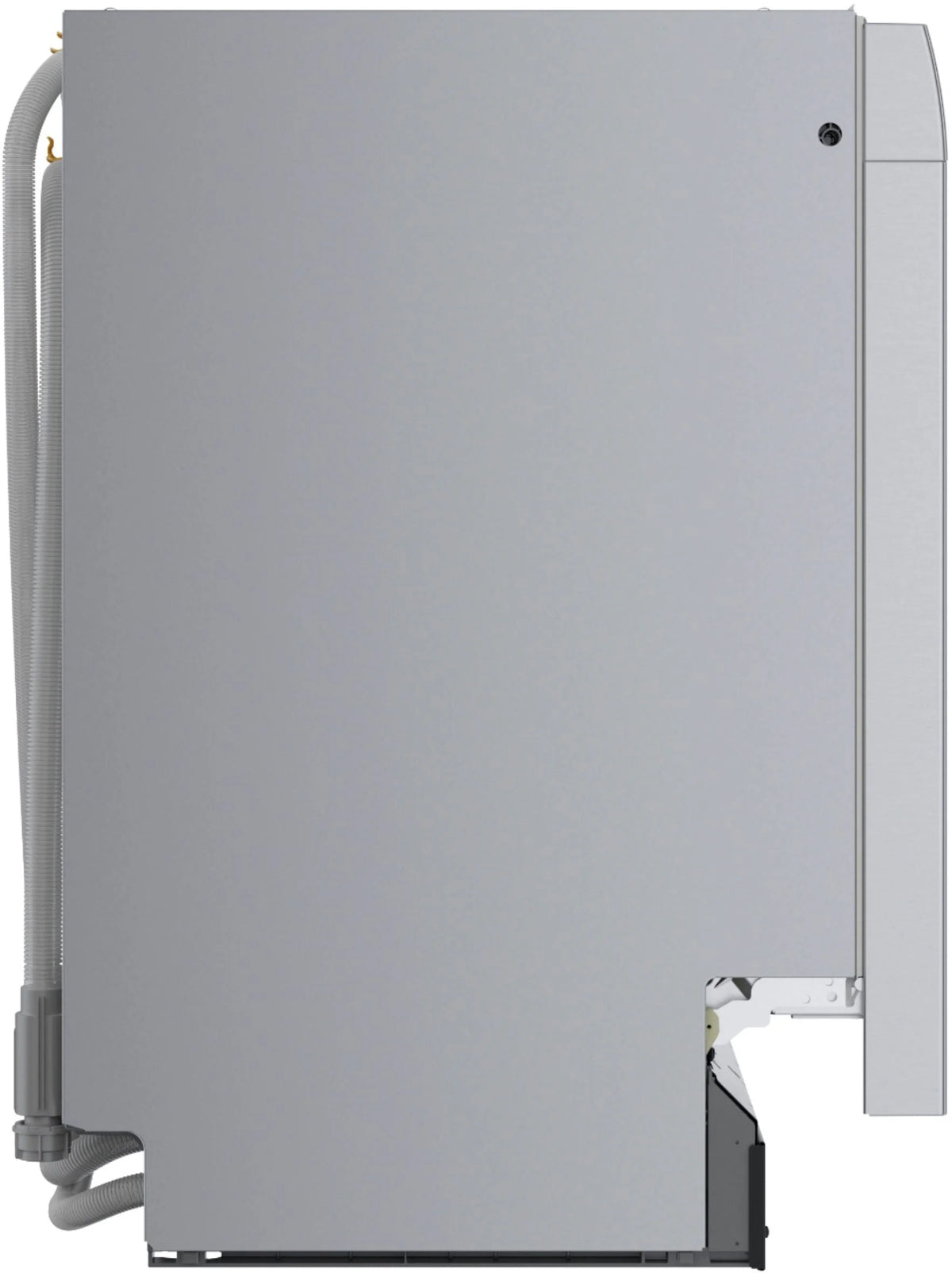 Bosch - 800 Series 18 Front Control Smart Built-In Stainless Steel Tub Dishwasher with 3rd Rack, 44 dBA - Stainless steel