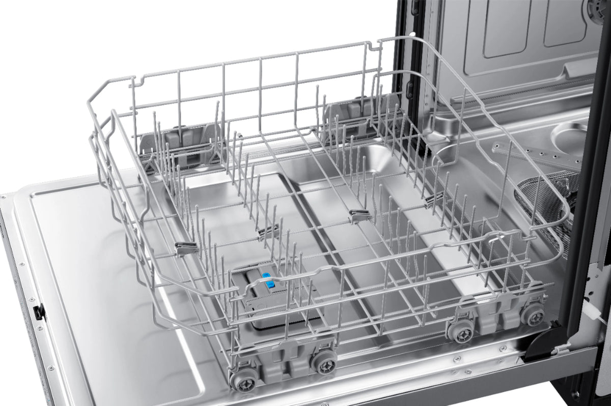 Samsung - StormWash 24 Top Control Built-In Dishwasher with AutoRelease Dry, 3rd Rack, 42 dBA - Stainless steel