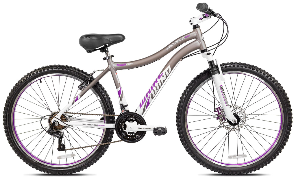 Genesis 26 Whirlwind Women's Mountain Bike, Gray