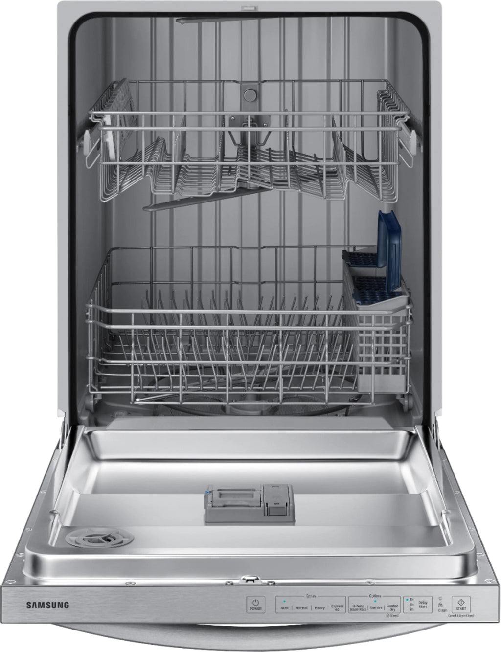 Frigidaire - 24 Front Control Tall Tub Built-In Dishwasher - Stainless steel