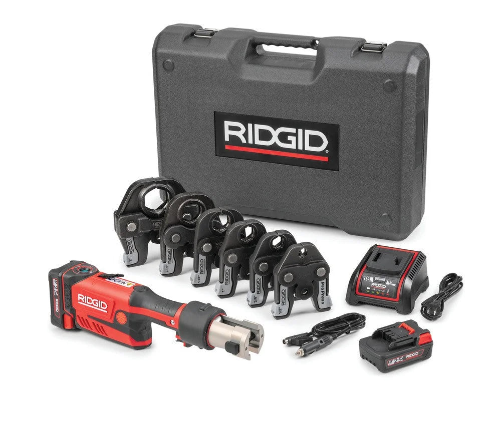 Ridgid RP 351 Press Tool Kit with ProPress Jaws (1/2 - 2) 67178 from Ridgid