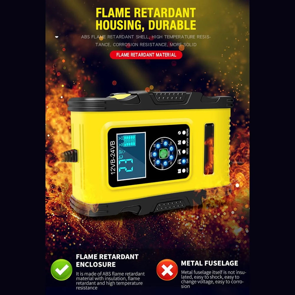 suyin Car Battery Chargers Full Automatic Smart Pulse Repair Battery 7 Stage Charging