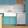 Samsung - Smart 44dBA Dishwasher with StormWash+ - Stainless steel