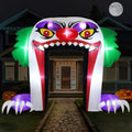 Giant 10 FT Halloween Inflatables Clown Archway Outdoor Decorations, Scary Halloween Arch Blow Up Yard Decorations for Front Yard Lawn Garden Decor