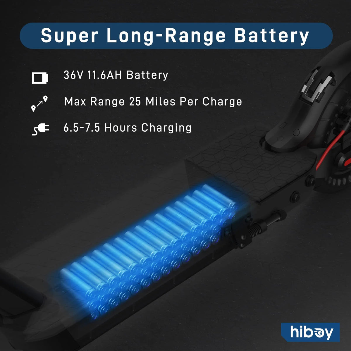 Hiboy Upgraded Electric Escooter Foldable