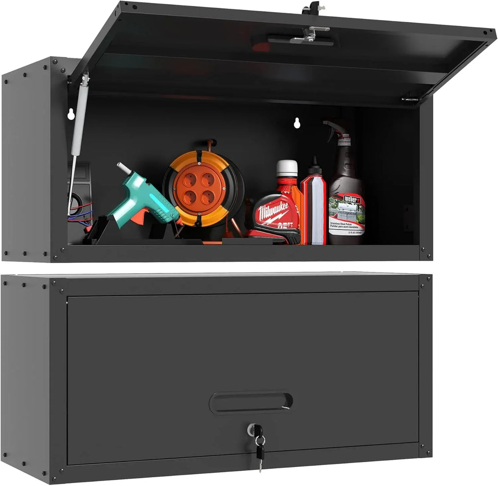 Mobile Tool Storage Cabinet with Wheels,Heavy Duty Rolling Tool Cabinets for Garage,Metal Storage Cabinets with 4 Drawer and 1 Locking Doors,Assembly Required