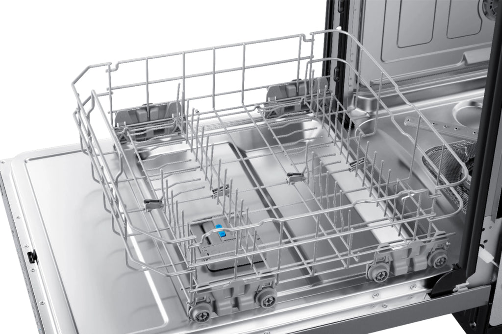 Samsung - StormWash 24 Top Control Built-In Dishwasher with AutoRelease Dry, 3rd Rack, 42 dBA - Stainless steel