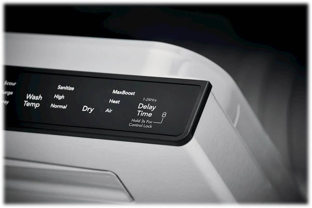 Frigidaire - Gallery 24 Top Control Tall Tub Built-In Dishwasher - Stainless steel
