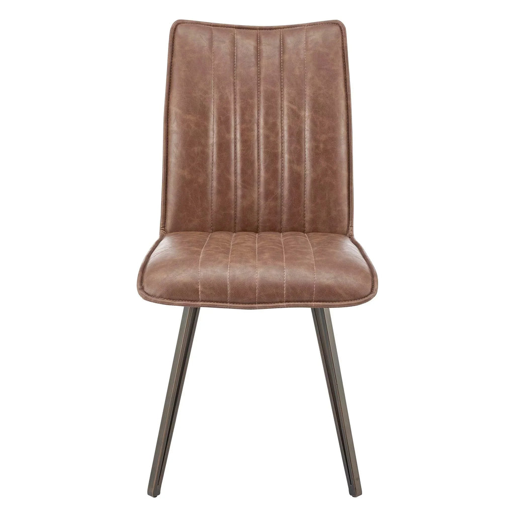 Reino PU Dining Side Chair, (Set of 2)