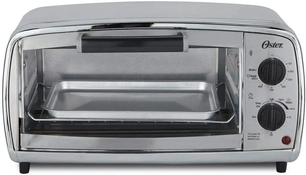 Oster Toaster Oven, 4 Slice, Black (TSSTTVVG01)