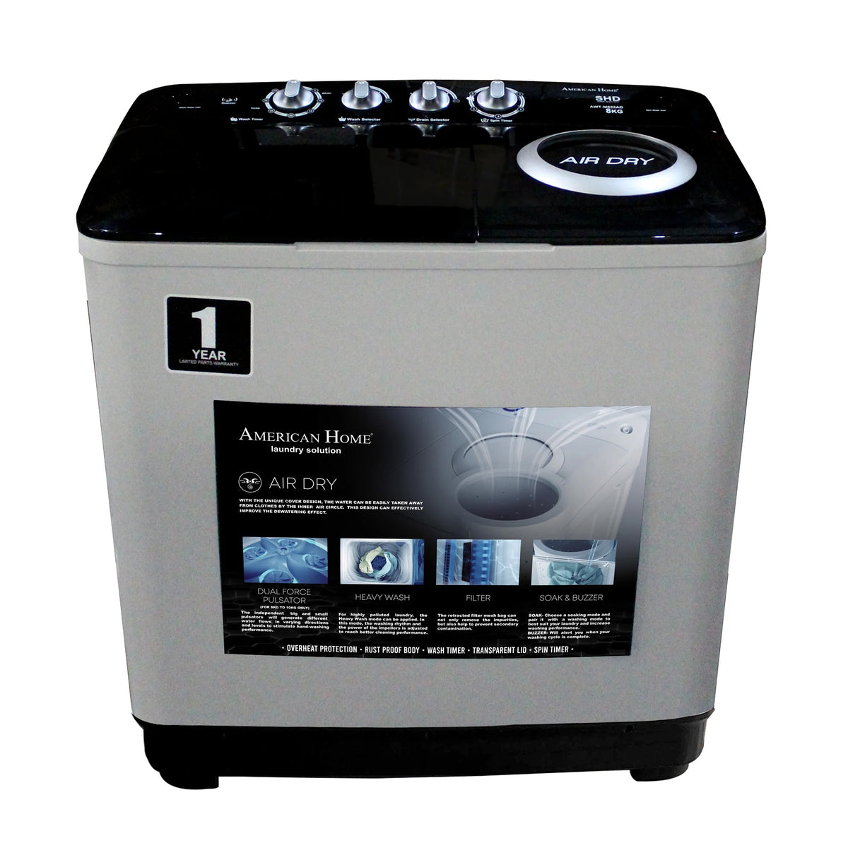 Washing Machine with Modern Design