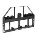 Titan Attachments Standard Series Pallet Fork Frame, Quick Tach Connection for Skid Steers, Tractors, Optional Pallet Fork Blades, Hay Spear Sleeves Included, 2 Receiver Hitch, Rated 4,000 LB