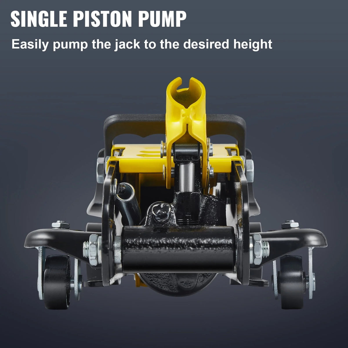 VEVOR Low Profile Floor Jack 2.5 ton Heavy Steel Single Piston Hydraulic Pump
