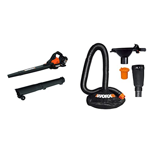WORX WG583 Cordless Blower Mulcher