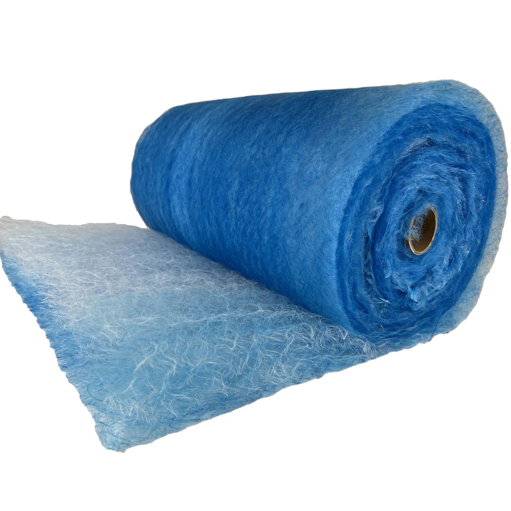 wioboy Paint Booth Exhaust Filter Roll, 60x 100 ft, Spray Booth Filter, Fiberglass Paint Arrestor(18 Gram)