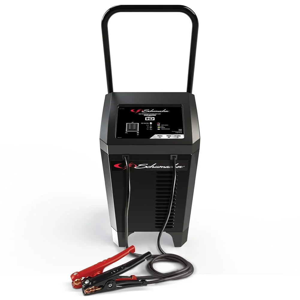Schumacher Battery Charger, Starter, Boost Maintainer and Auto Desulfator 150 Amp/20 Amp, 12V