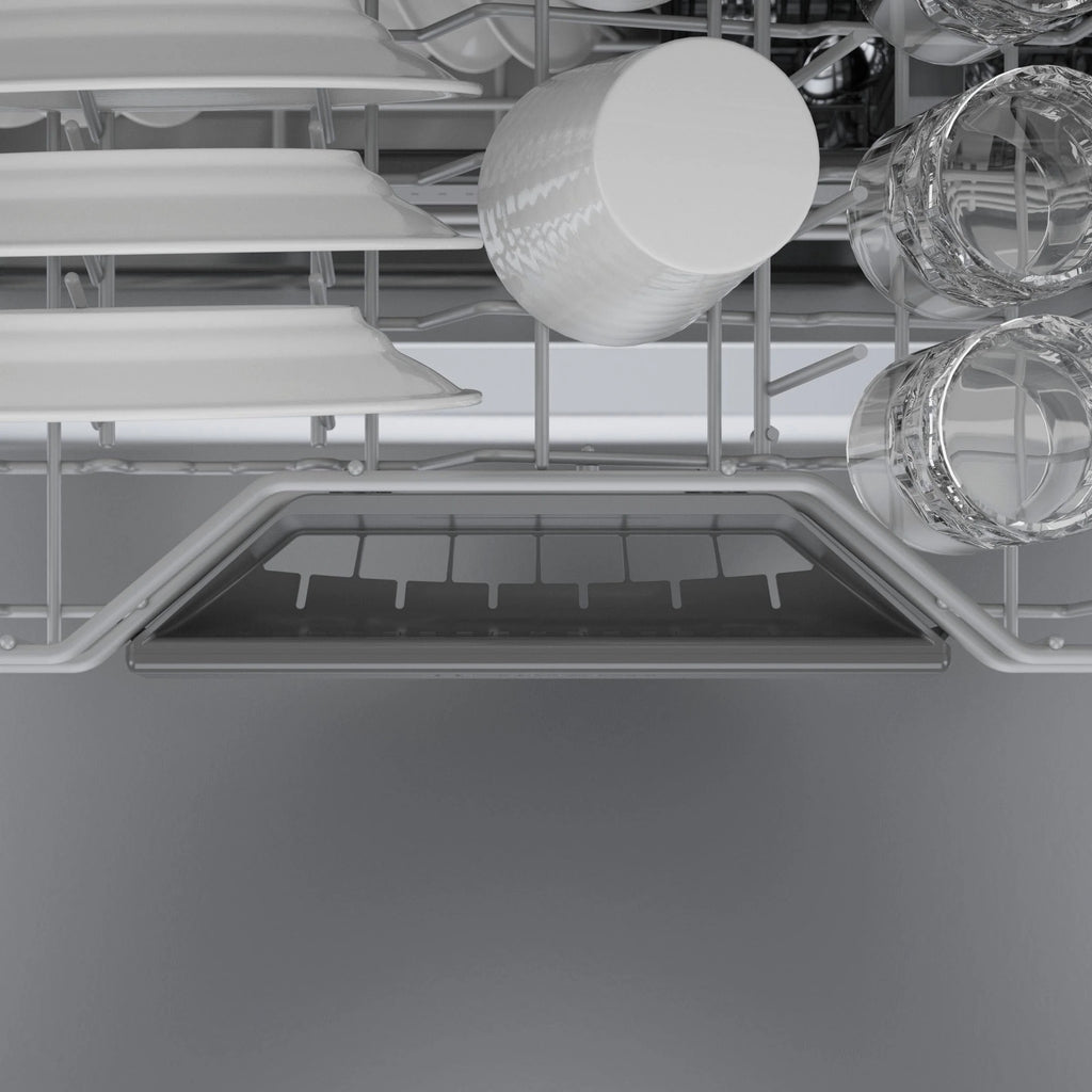 Bosch - 800 Series 24 Top Control Smart Built-In Dishwasher with 3rd Rack and 42 dBA - Silver