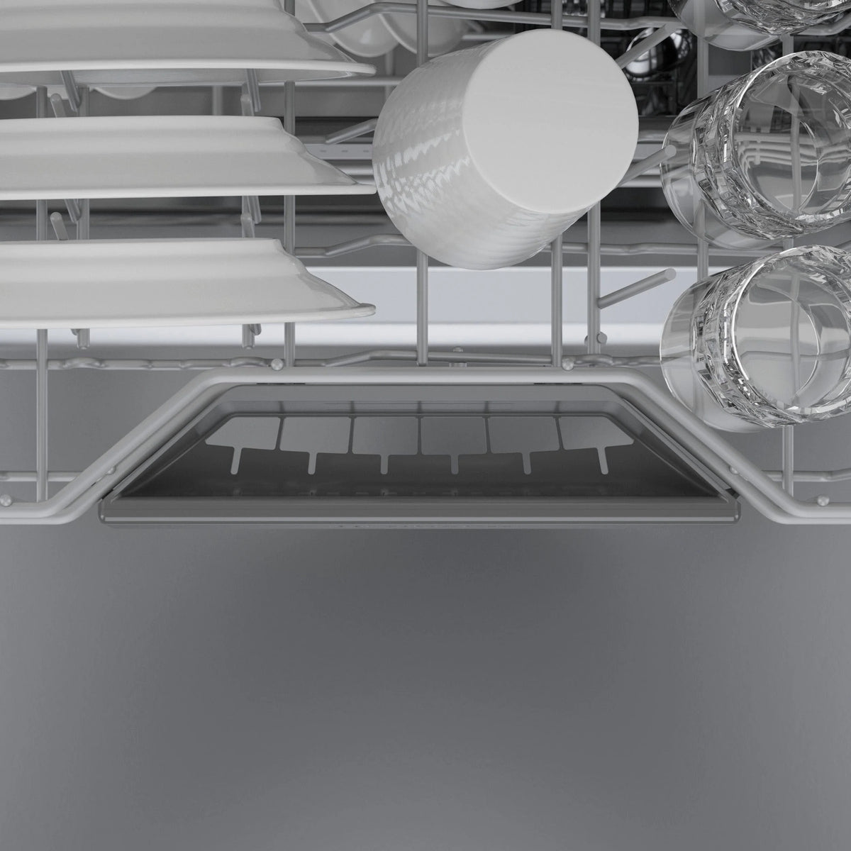 Bosch - 800 Series 24 Top Control Smart Built-In Dishwasher with 3rd Rack and 42 dBA - Silver