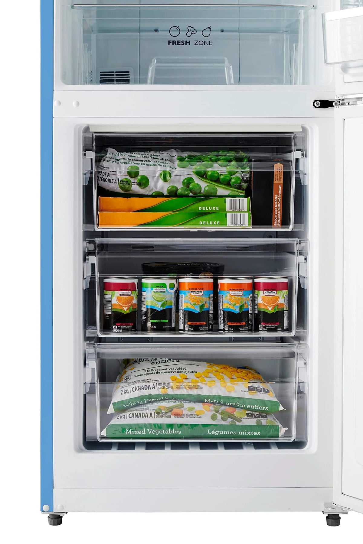 iio Retro Refrigerator Bottom Freezer