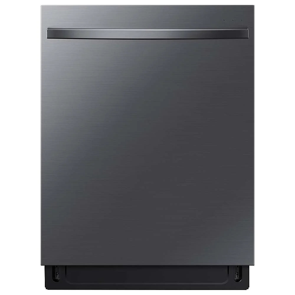 Samsung - Smart 42dBA Dishwasher with StormWash+ and Smart Dry - Black stainless steel