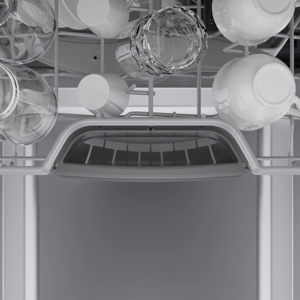 Bosch - 800 Series 18 Front Control Smart Built-In Stainless Steel Tub Dishwasher with 3rd Rack, 44 dBA - Stainless steel