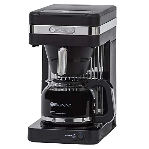 BUNN CSB2B Speed Brew Elite 10-Cup Coffee Maker, Black/SST & 8-12 Cup Coffee Filters, 6 each, 100ct