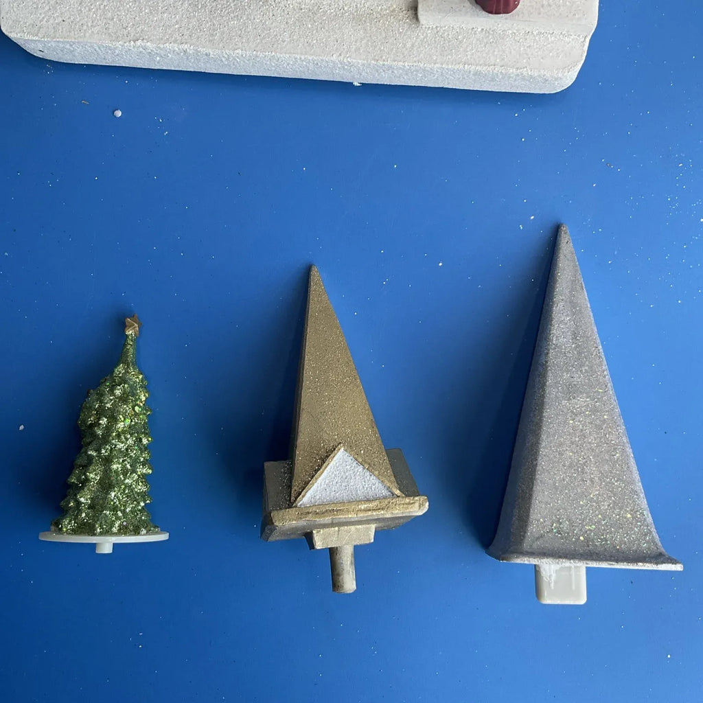 Christmas Animated Church Scene Lights Musical 8 Songs Holiday Living #0848132