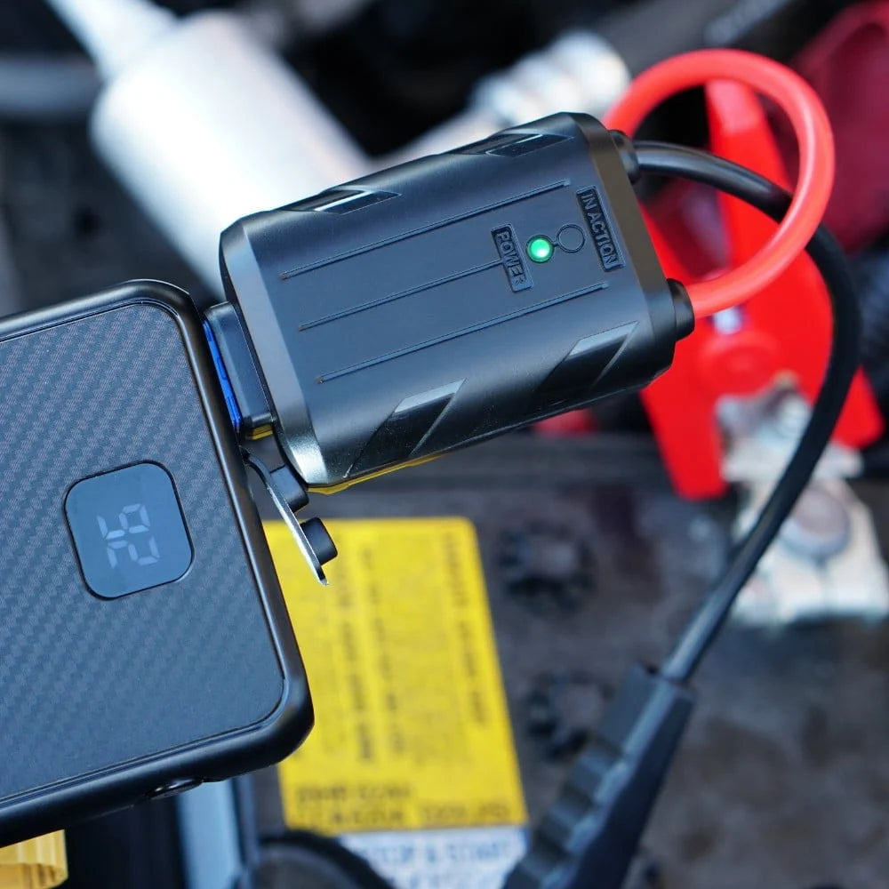 Limitless AutoBoost Portable Jump Starter, Power Bank & Flashlight - Black