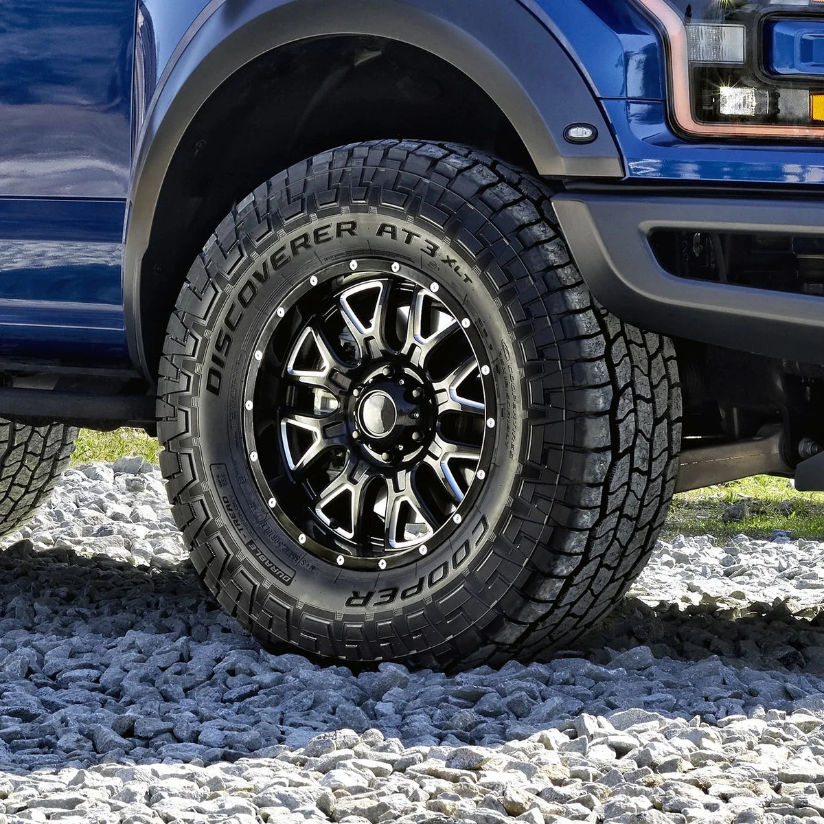 Pair of 2 (TWO) Cooper Discoverer AT3 XLT LT 285/75R16 126/123R E 10 Ply A/T All Terrain Tires Fits: 2006-08 Hummer H3 Base, 2009 Hummer H3 Championship Series