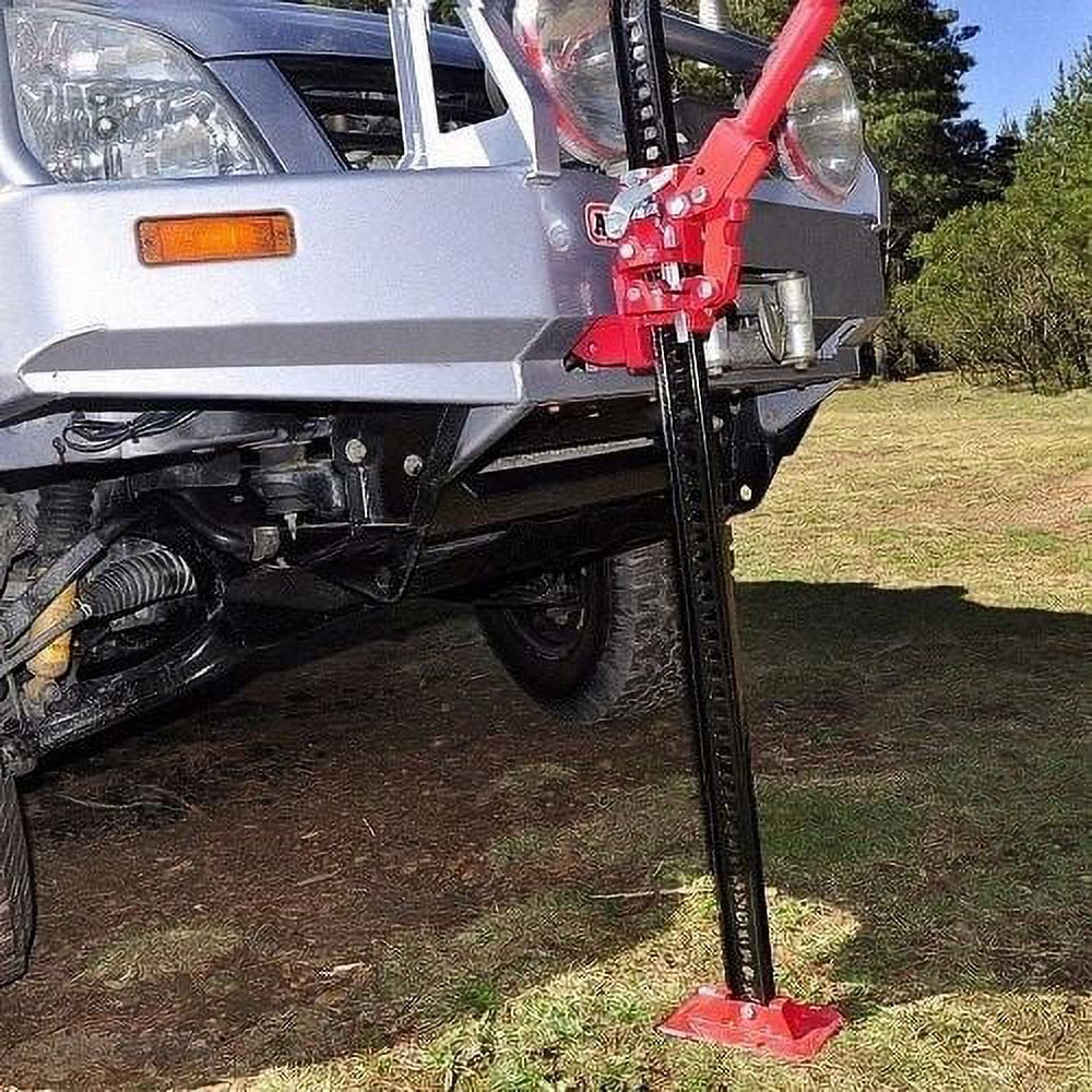 STARK USA 48'' Universal Trail Jack Farm Tractor Truck Bumper Ratcheting Off-Road 3-Ton Capacity Lift Utility Jack