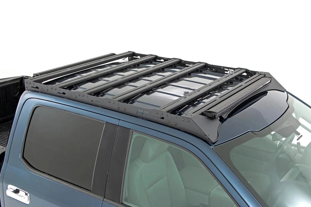 Rough Country Roof Rack System w/40 Front Facing LED for 15-18 F-150 - 51021 Fits select: 2015-2016,2017-2018 FORD F150