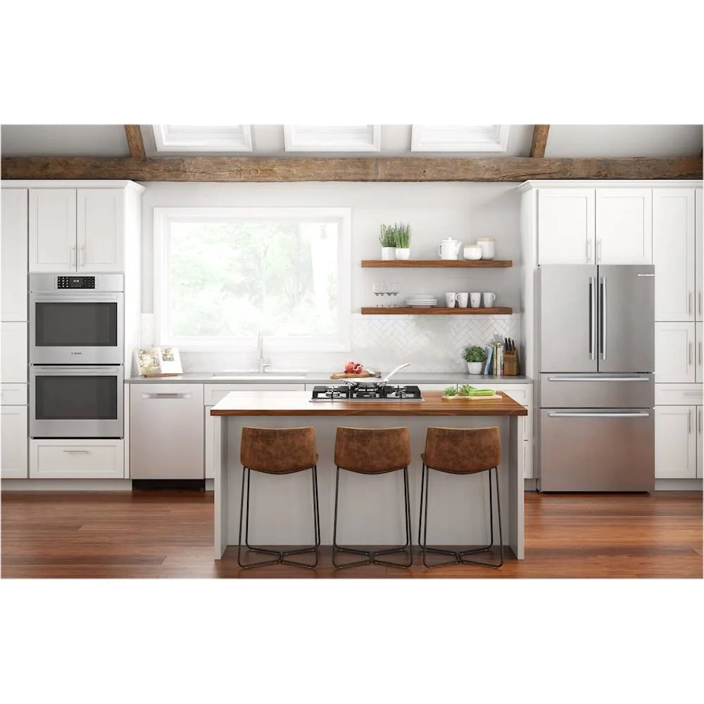 Bosch - 800 Series 30 Built-In Gas Cooktop with 5 burners - Silver