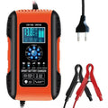 12/24V Car Automatic Battery Charger AGM GEL Intelligent Pulse Repair Starter
