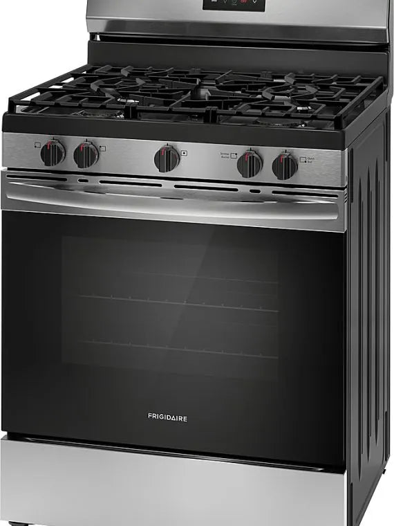 Frigidaire 5.1 Cu. Ft Freestanding Gas Range with Quick Boil Burner – Stainless Steel