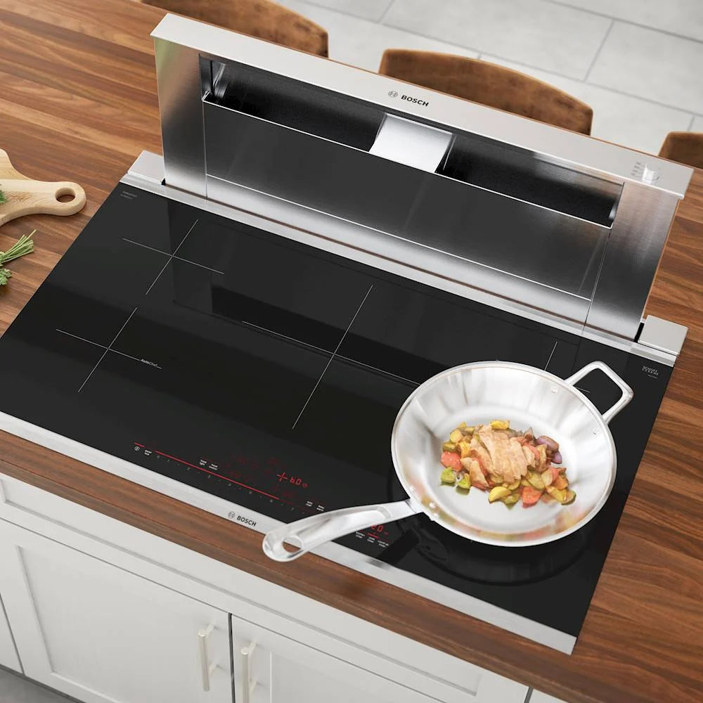 Bosch - 800 Series 36 Built-In Electric Induction Cooktop with 5 elements and Wifi - Black
