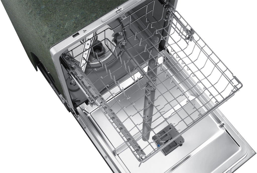 Samsung - 24 Top Control Built-In Dishwasher - Black stainless steel