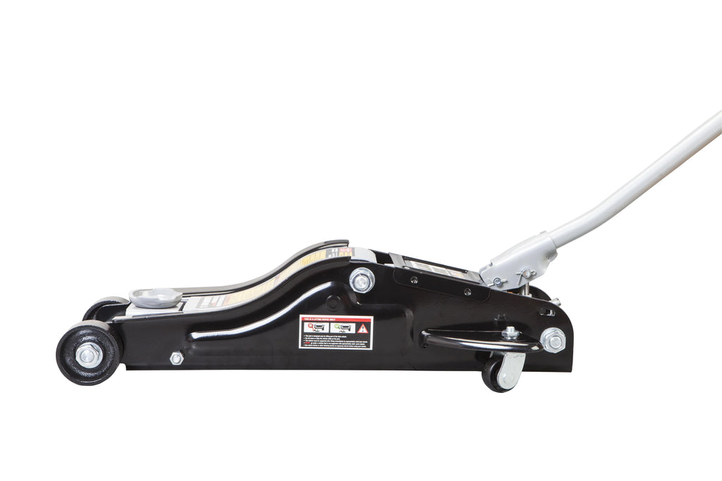 Black Jack 2.5 Ton Low Profile Floor Jack Black/Silver, T825010W