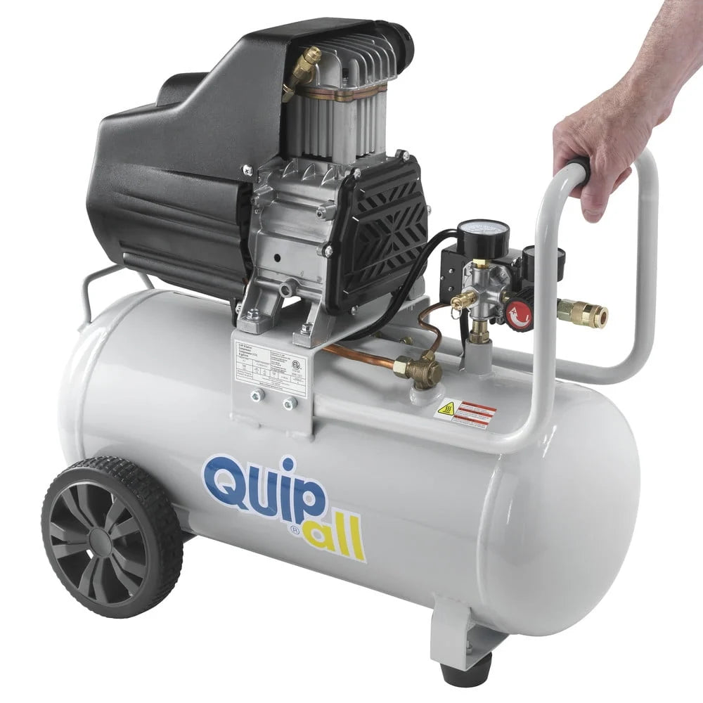 Quipall 8-2 2 HP 8 Gallon Oil Free Hotdog Air Compressor