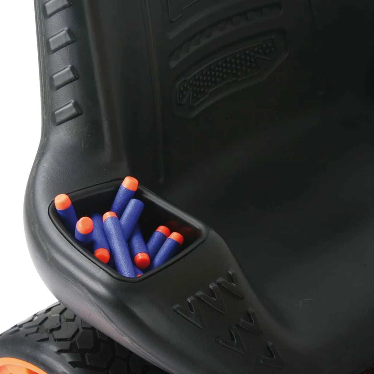 Nerf Battle Racer Ride-on Pedal Go-Kart for Boys and Girls, Multi-color