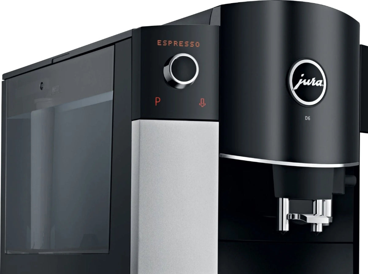 Jura - D6 Automatic Coffeemaker and Espresso Machine - Platinum