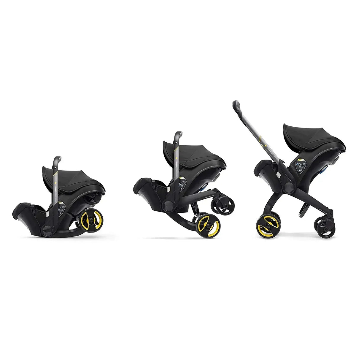 Compact 4-in-1 Baby Stroller & Car Seat Travel System for Newborns